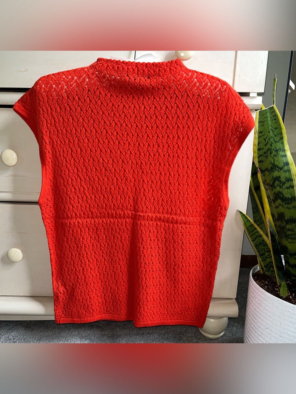 NWT Rag and Bone Tana Cap Sleeve Sweater XL - Picture 4 of 10
